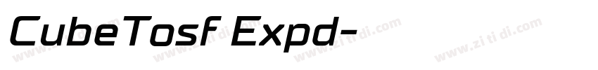 CubeTosf Expd字体转换
